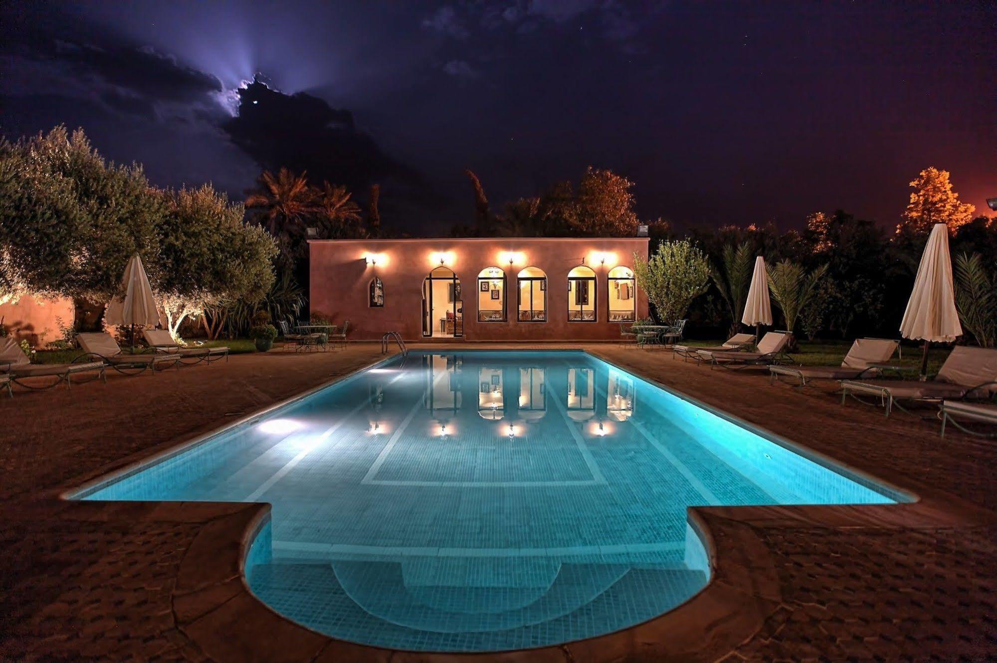 Villa Dar Mya Palmiers Marrakesch Exterior foto